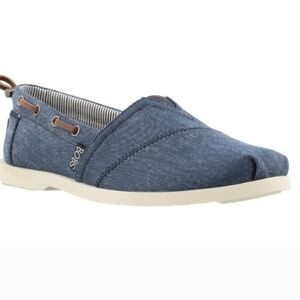 Skechers BOBS Navy Slip-On Shoes